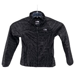 The‎ North Face Blaze Thermal Zip Flashdry Puffer Jacket Black Women's XS A36J